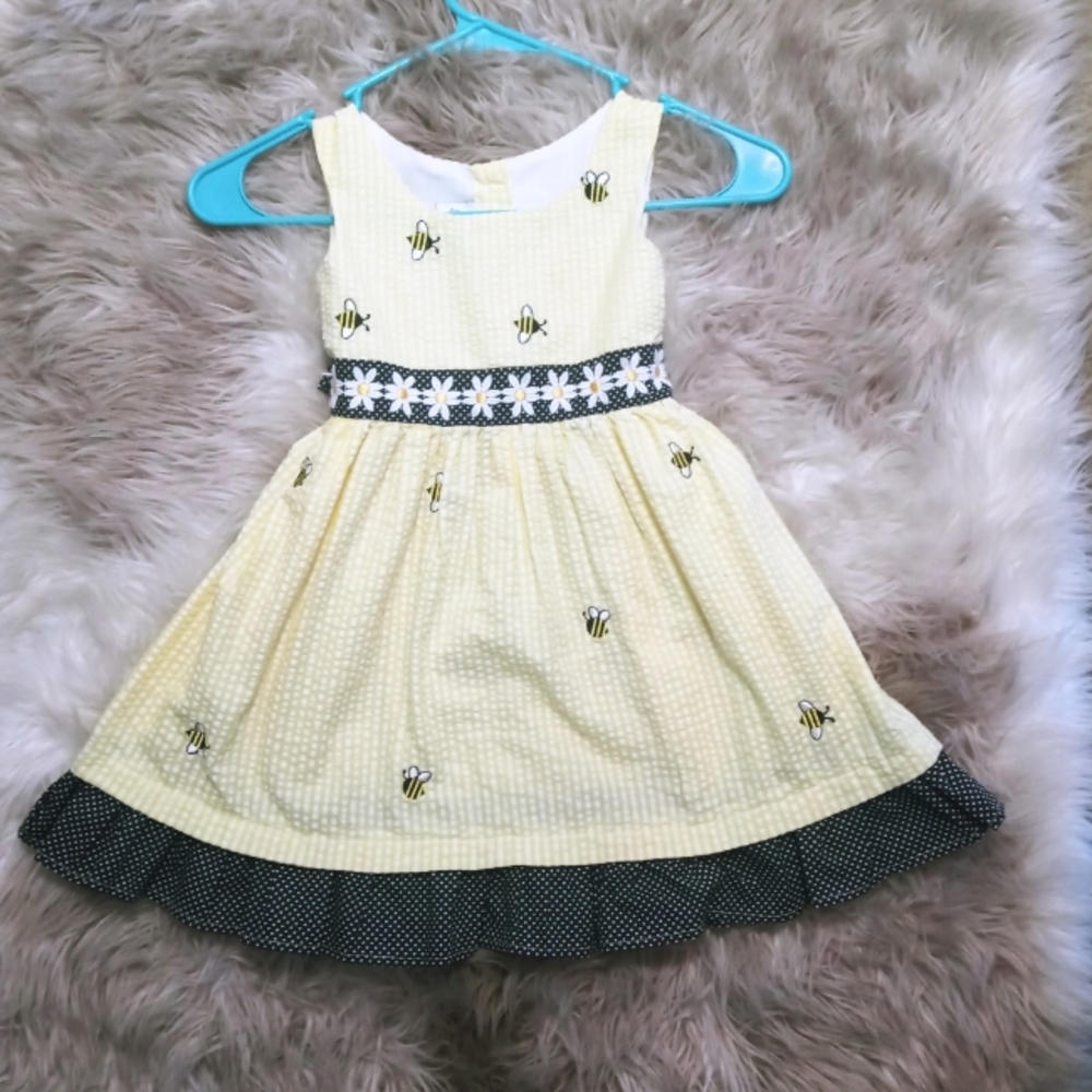 Girls Bumble bee dress